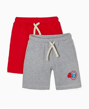 Zippy 2 Pack Drawstring Shorts - Multicolor