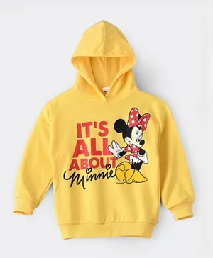 Disney Minnie Mouse Hoodie - Mustard