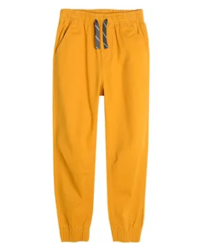 SMYK Drawstring Pants - Yellow