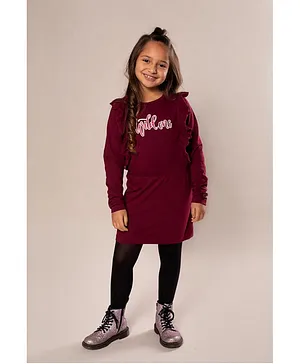 DJ Dutchjeans Wild One Frock - Brique Red