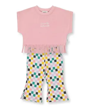 Bebetto Future Activists Top With Pant Set - Multicolor