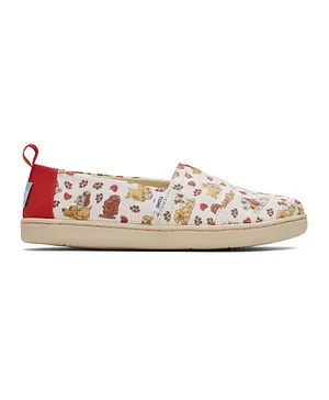 Toms Microfiber Pound Puppies Alpargata Shoes - Multicolor