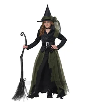 California Costumes Cool Witch G Costume - Black & Green
