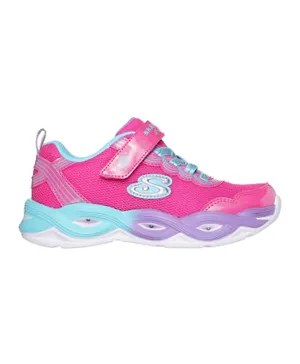 Skechers Twisty Glow Shoes - Hot Pink