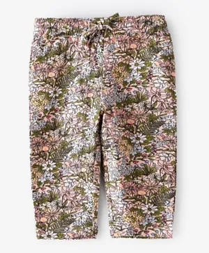Jelliene Floral All Over Print Sweatpants - Multicolor