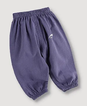 Lamar Baby Elastic Waist Joggers - Purple