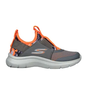Skechers Skech Fast-Charcoal Shoes - Orange