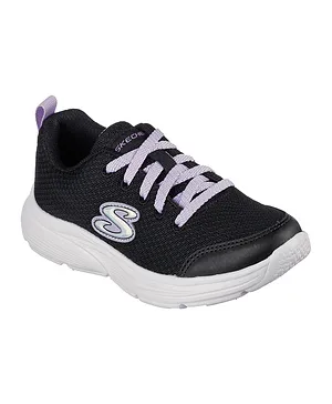 Skechers Wavy Lites Sports Shoes - Black