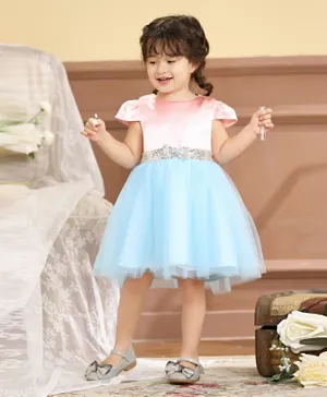 Smart Baby Embellished Dress - Multicolor