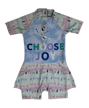 Frozen Choose Joy Swimsuit - Multicolor