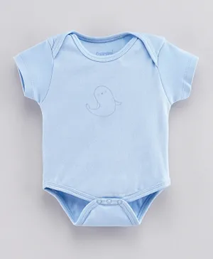 Babybol Short Sleeves Bodysuit - Light Blue