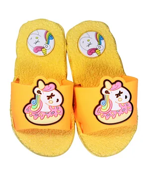 Babyqlo Unicorn Funky Slides - Yellow