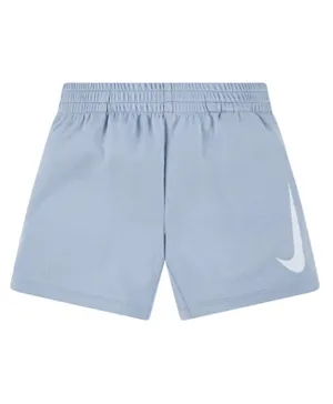 Nike Dri-Fit Graphic Shorts - Light Blue