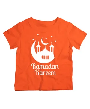 Twinkle Hands Ramadan Kareem T-Shirt - Orange