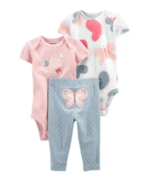 Carter's 3-Piece Butterfly Little Character Set - Multicolor