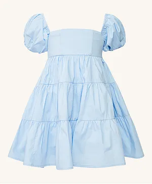 Bardot Junior Ettsie Gathered Dress - Blue