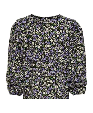Only Kids Floral Print Top - Multicolor