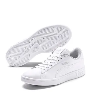 Puma Smash v2 L Jr - White