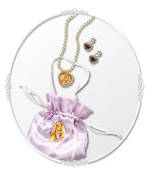 Rubie's Rapunzel Bag & Jewellery Set - Lilac