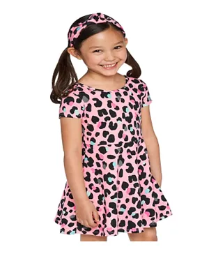 The Children's Place Leopard Frock - Rose