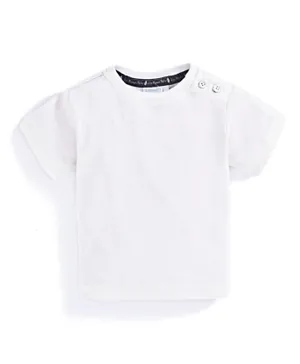 JoJo Maman Bebe Round T-Shirt - White