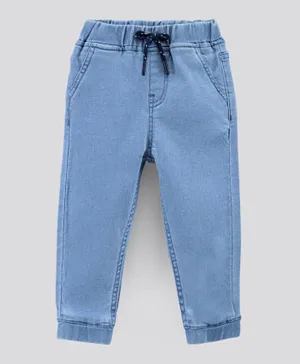Bonfino Ankle Length Denim Jeans - Blue