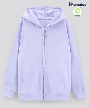 Honeyhap - Hooded Sweatshirt - Light purple