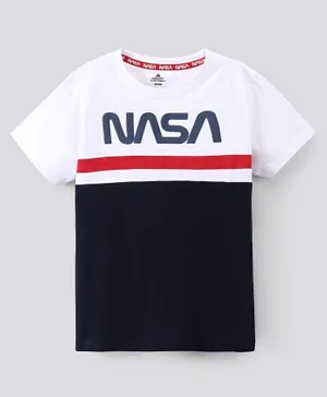 Pine Kids Nasa Collection Crew Neck Bio Washed T-Shirt - Multicolor