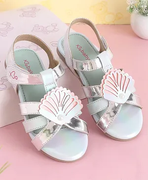 Babyoye Party Wear Sandals - Silver