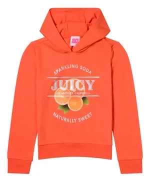 جوسي كوتور - هودي ذو طباعة فواكه - برتقالي