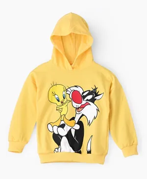 Warner Brother Looney Tunes Hoodie - Mustard