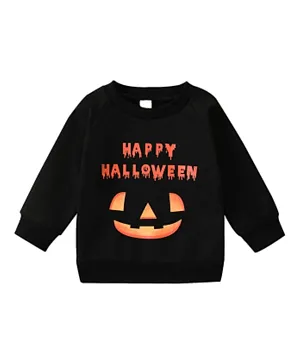 Kookie Kids Halloween Sweatshirt - Black