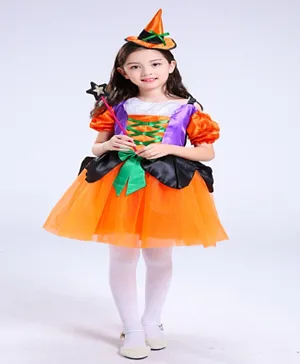 Kookie Kids Halloween Dress - Multicolor