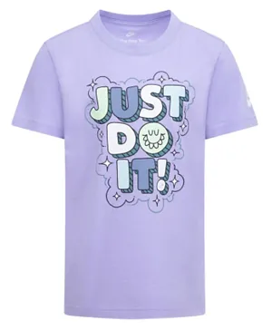 Nike Bubble Just Do It T-shirt - Purple