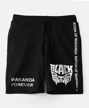 Marvel Black Panther Shorts - Black