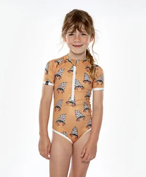 Beach & Bandits Holy Crab Swimsuit - Brown