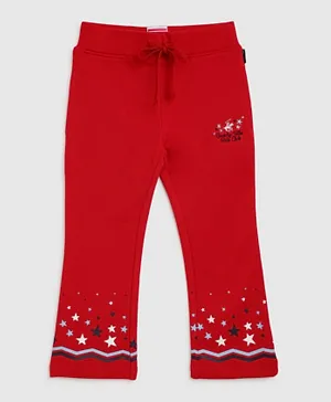 Beverly Hills Polo Club Stars Graphic Pants - Red