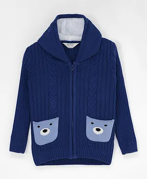 Bonfino - Cotton Sweaters - Navy