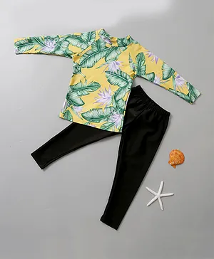 SAPS Tropical Two Piece Swimsuit - Multicolor