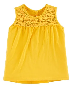 OshKosh B'Gosh Lace Tank - Yellow