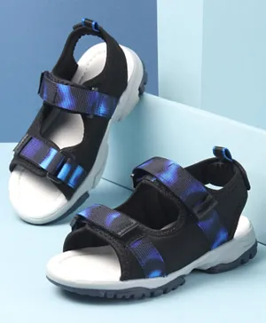 Cute Walk by Babyhug Velcro Closure Sandals - Blue