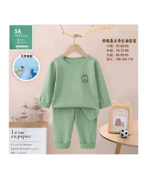 SAPS Lucky Teddy Nightsuit - Green