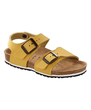 Birkenstock New York Kids Birkibuc Sandals - Desert Soil