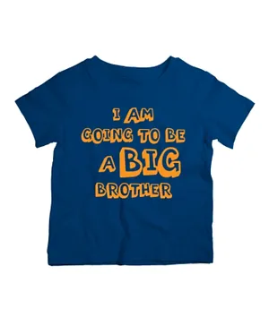 Twinkle Hands I'm Going To Be a Big Brother T-Shirt - Blue
