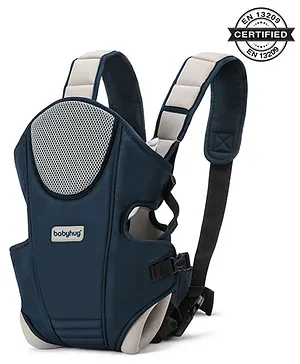 Babyhug 3 in 1 Navy Baby Carrier with Detachable Bib Head Cushion 0 18 Months 12kg Capacity EN13209 Certified First Blossom Online in UAE Buy at Best Price from FirstCry.ae 1443757