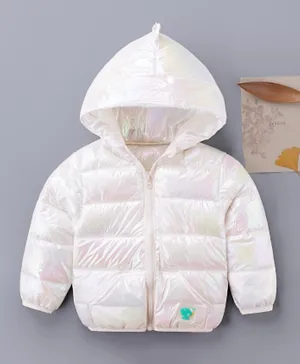 SAPS Quilted Winter Jacket - White