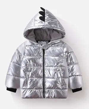 SAPS Padded Winter Jacket - Silver
