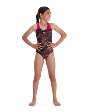 Speedo Allover Splashback Swimsuit - Multicolor