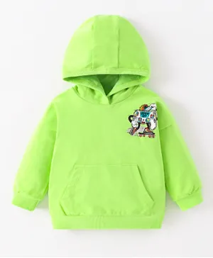 SAPS Game On Graphic Hoodie - Green