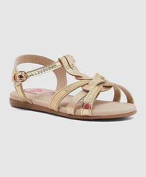 Molekinha Marley Casual Sandals - Beige